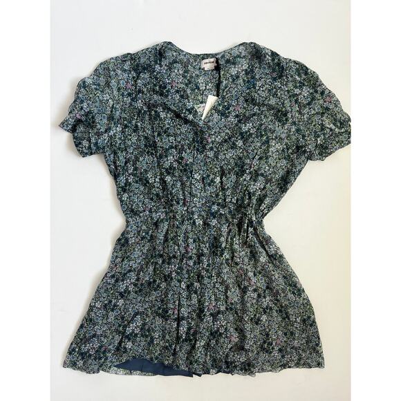 Zadig & Voltaire Betty Wrap dress Mousseline size L NWT - Picture 2 of 10